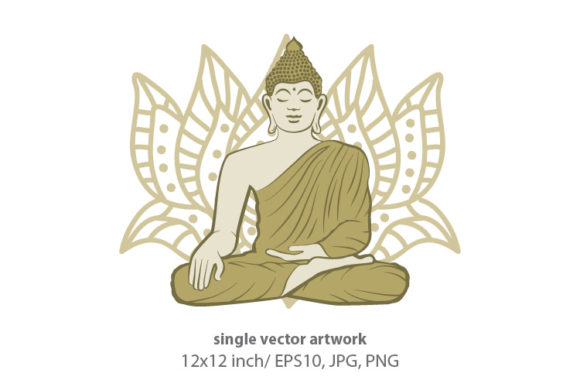 Download Buddhism and Meditation - Vector - Meditation Collection